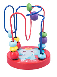 Rolig kulram för att lära och upptäcka, Elefant i gruppen LEKSAKER, BARN- & BABYPRODUKTER / Babyleksaker / Aktivitetsleksaker hos TP E-commerce Nordic AB (38-83071)