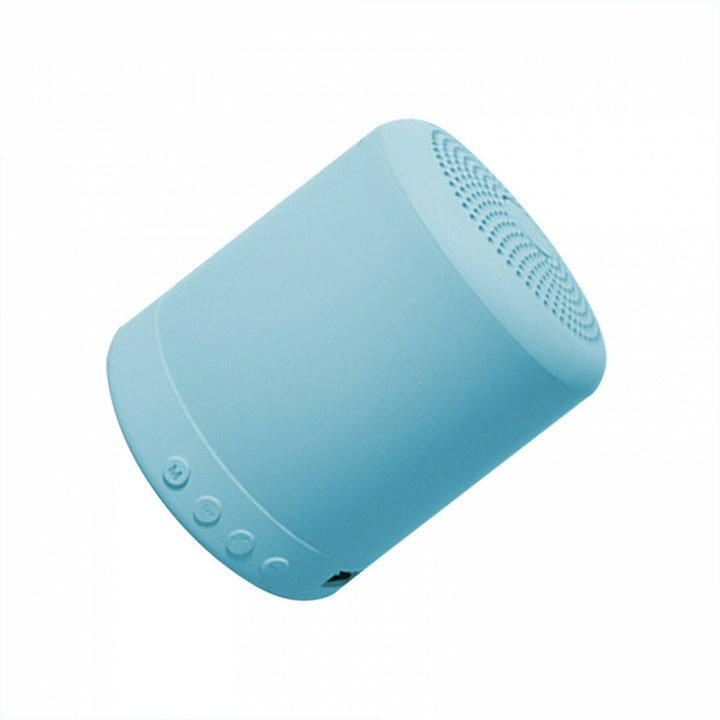 Prisvärd och färgglad mini-högtalare, Blå i gruppen HEMELEKTRONIK / Ljud & Bild / Högtalare & Tillbehör / Bluetooth-högtalare / Bärbara högtalare hos TP E-commerce Nordic AB (38-83328)