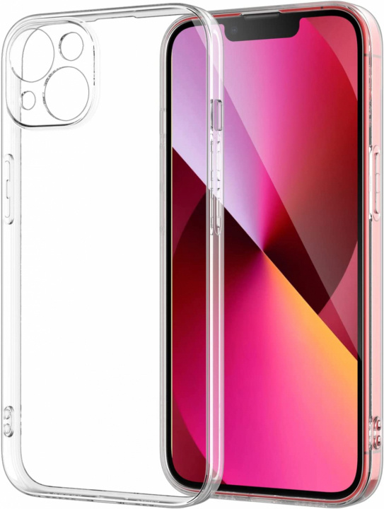 Slimmat skal i TPU till iPhone 13 Pro, Transparent i gruppen SMARTPHONE & SURFPLATTOR / Mobilskydd / Apple / iPhone 13 Pro / Skal hos TP E-commerce Nordic AB (38-83441)