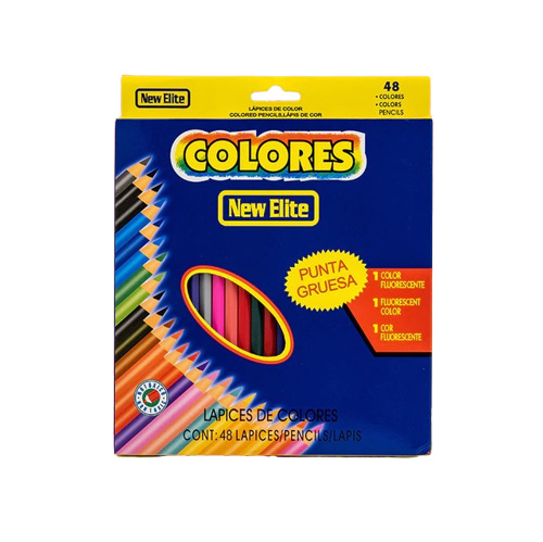 Colores färgpennor, 48 färger i gruppen SPORT, FRITID & HOBBY / Hobby / Måla & Rita / Pennor, kritor & tusch hos TP E-commerce Nordic AB (38-83495)