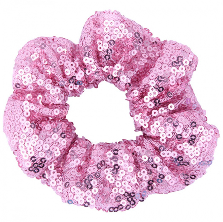 Scrunchie, Rosa i gruppen SKÖNHET & HÄLSA / Hår & Styling / Håraccessoarer hos TP E-commerce Nordic AB (38-83625)