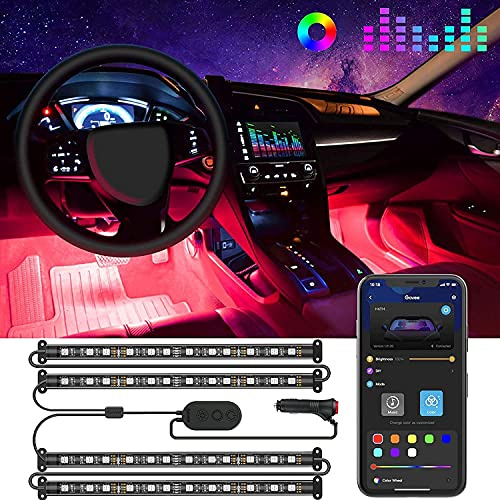 LED Lampa för Atmosfär i Bilen, RGB i gruppen BIL / Biltillbehör / 12 volts-tillbehör hos TP E-commerce Nordic AB (38-83790)