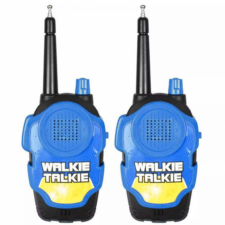Walkie-talkie för Barn i 2-pack, Blå i gruppen LEKSAKER, BARN- & BABYPRODUKTER / Leksaker / Elektronik & Media / Övrig Elektronik & Media hos TP E-commerce Nordic AB (38-83846)
