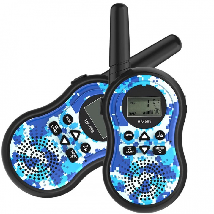 Walkie-talkie för Barn i 2-pack, Kamouflage i gruppen LEKSAKER, BARN- & BABYPRODUKTER / Leksaker / Övriga leksaker hos TP E-commerce Nordic AB (38-83848)