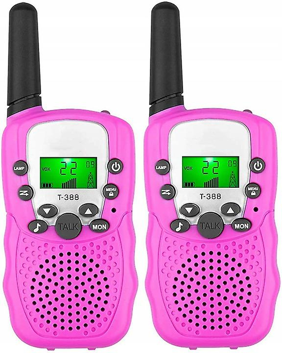 Walkie-talkie för Barn 2-pack, Rosa i gruppen LEKSAKER, BARN- & BABYPRODUKTER / Leksaker / Övriga leksaker hos TP E-commerce Nordic AB (38-83850)