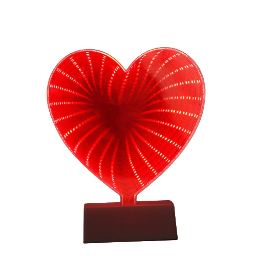 LED-lampa Hjärta, Röd i gruppen HEMELEKTRONIK / Belysning / Bordslampor hos TP E-commerce Nordic AB (38-83929)