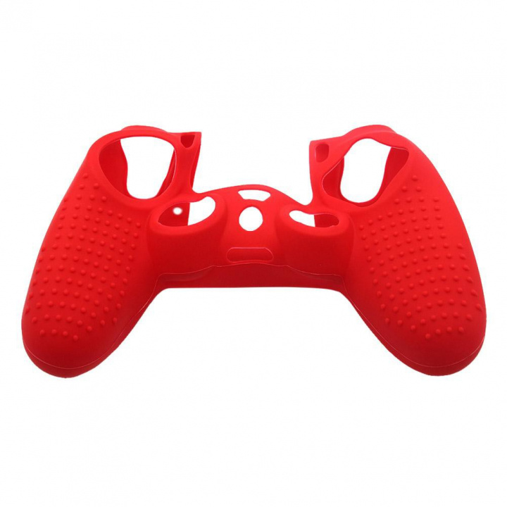 Silikonskydd till PS5 kontroll, röd i gruppen HEMELEKTRONIK / Spelkonsoler & Tillbehör / Sony PlayStation 5 / Tillbehör hos TP E-commerce Nordic AB (38-83995)