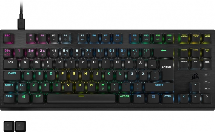 Corsair K60 PRO TKL RGB Gaming Tangentbord i gruppen DATORER & KRINGUTRUSTNING / Gaming / Tangentbord hos TP E-commerce Nordic AB (38-84121)