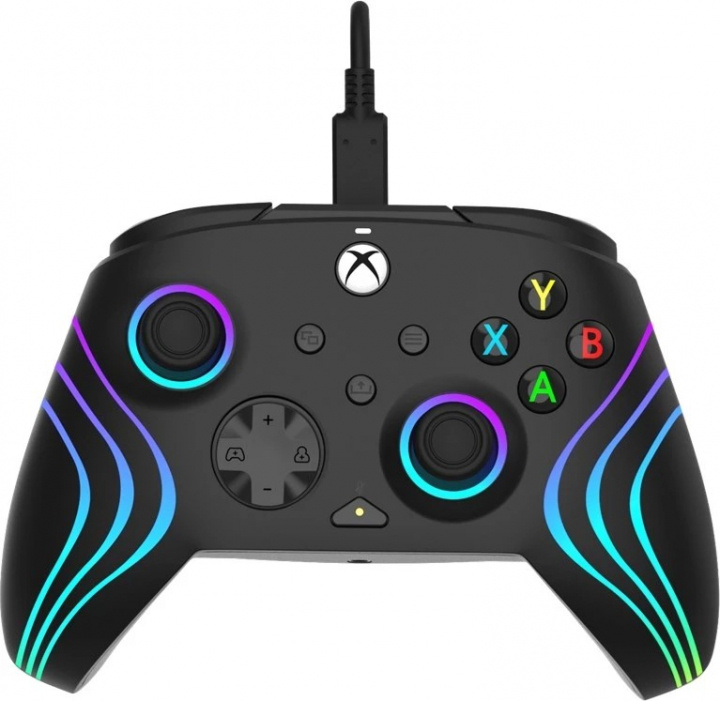 PDP Afterglow Wave Trådad Spelkontroll för Xbox & Windows 10/11 i gruppen HEMELEKTRONIK / Spelkonsoler & Tillbehör / Xbox Series X/S / Tillbehör hos TP E-commerce Nordic AB (38-84128)