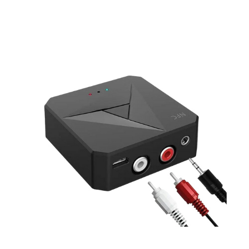 2 i 1 Bluetooth transmitter & Receiver i gruppen DATORER & KRINGUTRUSTNING / Datortillbehör / Bluetooth-adaptrar hos TP E-commerce Nordic AB (38-84191)