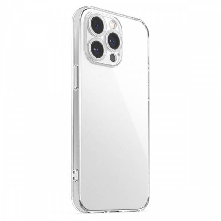 Slimmat skal i TPU till iPhone 15 Pro, Transparent i gruppen SMARTPHONE & SURFPLATTOR / Mobilskydd / Apple / iPhone 15 hos TP E-commerce Nordic AB (38-84272)