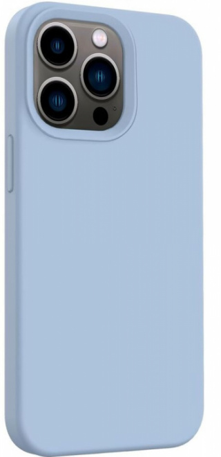 Silikonskal till iPhone 15 Pro, Himmelsblå