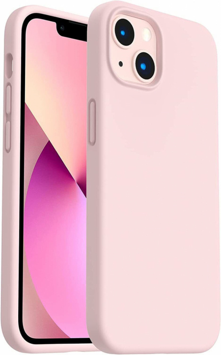 Silikonskal till iPhone 15 Pro Max, Ljusrosa i gruppen SMARTPHONE & SURFPLATTOR / Mobilskydd / Apple / iPhone 15 hos TP E-commerce Nordic AB (38-84334)