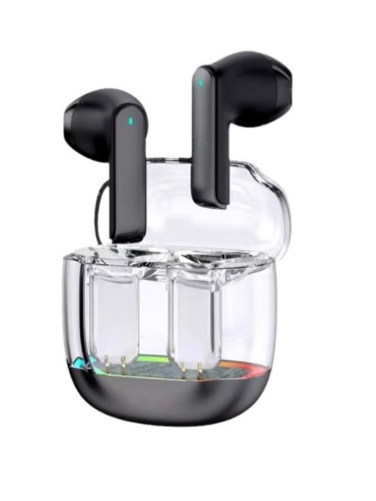 True Wireless Bluetooth headset med transparent LED-case i gruppen HEMELEKTRONIK / Ljud & Bild / Hörlurar & Tillbehör / Hörlurar hos TP E-commerce Nordic AB (38-84355)