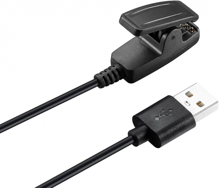 Laddare till Garmin Forerunner 235/735XT/630/645/230/Vivomove HR/Approach S20 i gruppen SPORT, FRITID & HOBBY / Smartwatch & Aktivitetsarmband / Tillbehör hos TP E-commerce Nordic AB (38-84366)