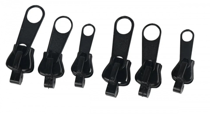 Blixtlåslöpare 6-pack, 3 st olika storlekar i gruppen HEM, HUSHÅLL & TRÄDGÅRD / Klädvård / Övrig klädvård hos TP E-commerce Nordic AB (38-84374)