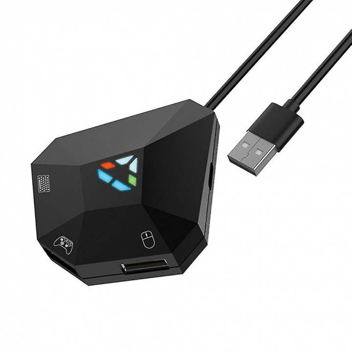 DOBE Mus/Tangentbords-Adapter för Nintendo Switch, PS3/PS4 och Xbox One/360 i gruppen HEMELEKTRONIK / Spelkonsoler & Tillbehör / Nintendo Switch / Tillbehör hos TP E-commerce Nordic AB (38-84379)