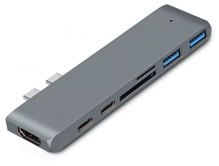 USB-Hub för Macbook Pro/Air i gruppen DATORER & KRINGUTRUSTNING / Datortillbehör / USB-hubbar hos TP E-commerce Nordic AB (38-84396)