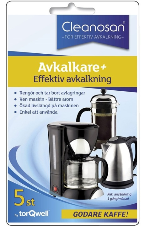 Avkalkningstabletter för bl.a kaffebryggare och strykjärn i gruppen HEM, HUSHÅLL & TRÄDGÅRD / Hushållsmaskiner / Kaffemaskiner & Tillbehör / Filter & Tillbehör hos TP E-commerce Nordic AB (38-84645)
