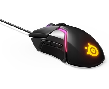 SteelSeries Rival 600 Gamingmus med dubbla Sensorer, Viktjustering och RGB-zoner i gruppen DATORER & KRINGUTRUSTNING / Gaming / Möss hos TP E-commerce Nordic AB (38-84714)