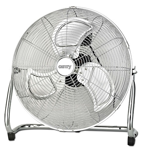 Camry golvfläkt i stål, 200W, 45cm i gruppen HEM, HUSHÅLL & TRÄDGÅRD / Fläktar & Klimatprodukter / Golvfläktar hos TP E-commerce Nordic AB (38-84729)