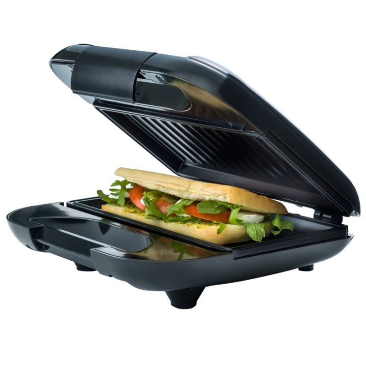 Champion Smörgåsgrill Multi 22x12cm 750W SG110 Svart i gruppen HEM, HUSHÅLL & TRÄDGÅRD / Hushållsmaskiner / Brödrostar & Bordsgrillar / Bordsgrillar & Raclette hos TP E-commerce Nordic AB (38-85013)