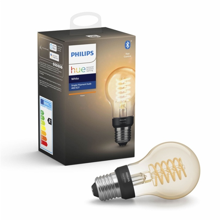 Philips Hue White Filament E27 A60 i gruppen HEM, HUSHÅLL & TRÄDGÅRD / Smarta hem / Smart belysning hos TP E-commerce Nordic AB (38-85071)