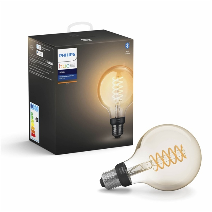 Philips Hue White Filament E27 Globe i gruppen HEM, HUSHÅLL & TRÄDGÅRD / Smarta hem / Smart belysning hos TP E-commerce Nordic AB (38-85073)