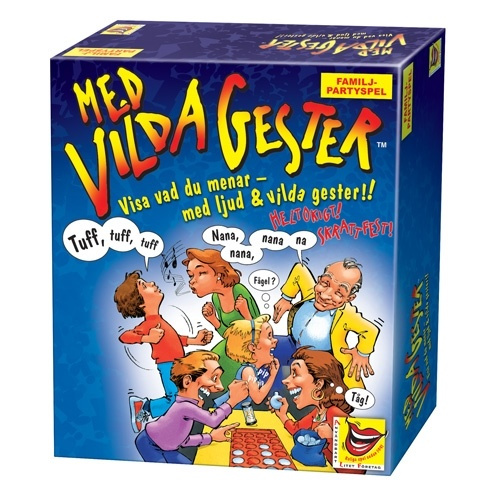 Alf Spel Med vilda gester i gruppen LEKSAKER, BARN- & BABYPRODUKTER / Spel / Sällskapsspel hos TP E-commerce Nordic AB (38-85230)