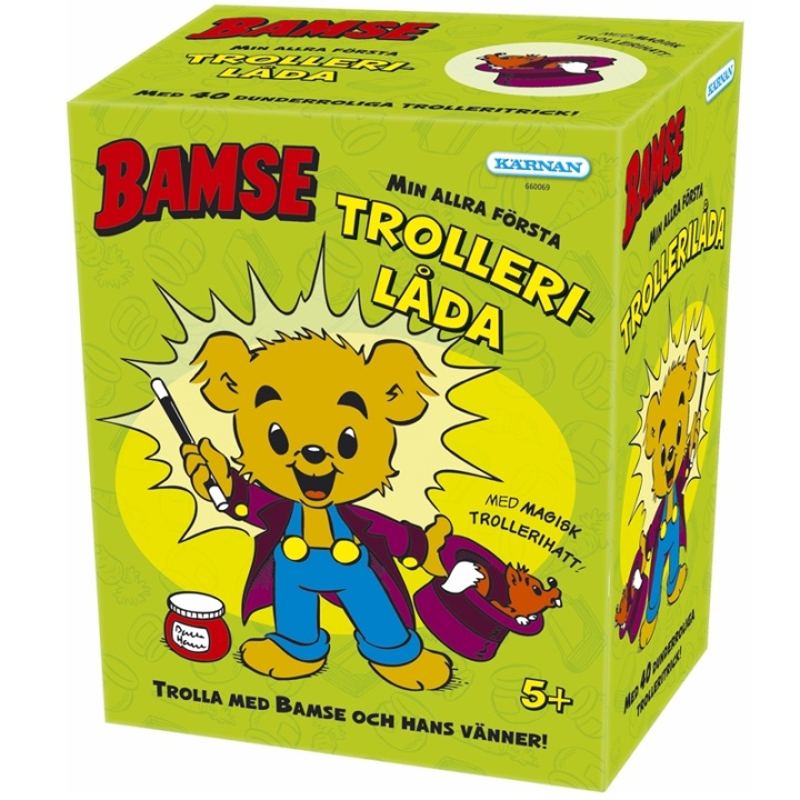 Kärnan Bamses Trollereilåda med hatt i gruppen LEKSAKER, BARN- & BABYPRODUKTER / Leksaker / Lekset hos TP E-commerce Nordic AB (38-85310)