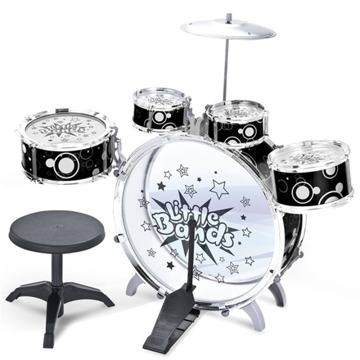 Music Drum set i gruppen LEKSAKER, BARN- & BABYPRODUKTER / Musik, Sång & Bild / Musikinstrument hos TP E-commerce Nordic AB (38-85343)