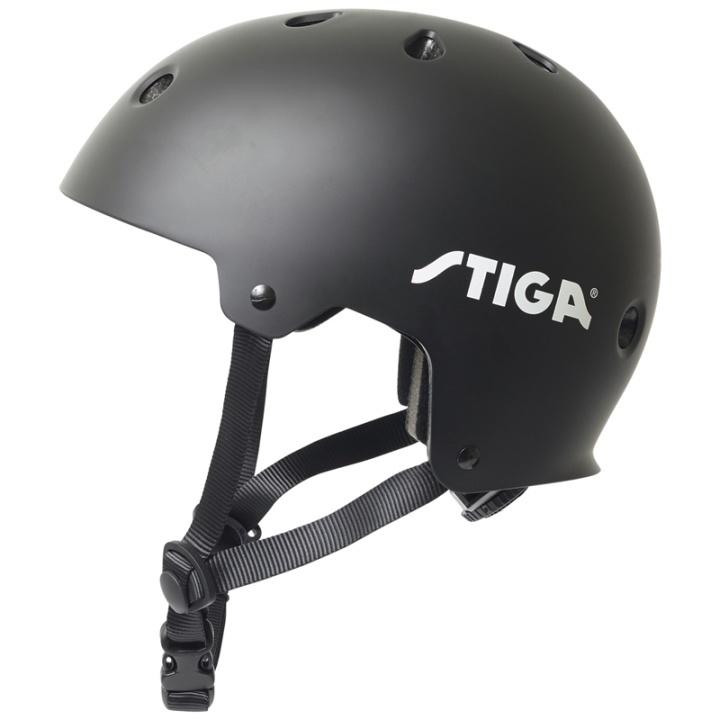 Stiga Helmet Street RS Black M i gruppen SPORT, FRITID & HOBBY / Sportutrustning / Cykeltillbehör / Hjälmar hos TP E-commerce Nordic AB (38-85390)