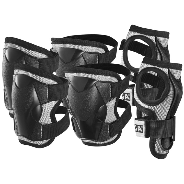 Stiga S P Protection Set Comfort JR Black, XS i gruppen LEKSAKER, BARN- & BABYPRODUKTER / Uteleksaker / Sport & Spel hos TP E-commerce Nordic AB (38-85404)