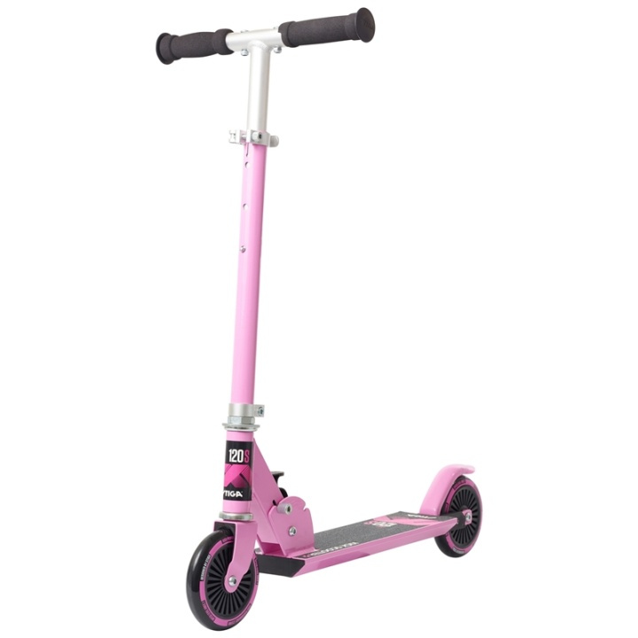 Stiga STR Kick Scooter Comet 120-S Pink i gruppen LEKSAKER, BARN- & BABYPRODUKTER / Uteleksaker / Cyklar & Sparkcyklar hos TP E-commerce Nordic AB (38-85411)