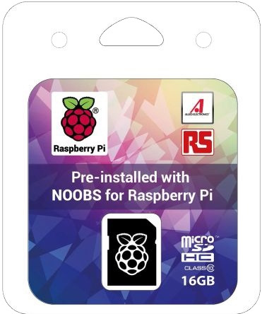 OKdo NOOBS SD card, 16 GB NOOBS for Raspberry Pi i gruppen DATORER & KRINGUTRUSTNING / Datorkomponenter / Raspberry Pi hos TP E-commerce Nordic AB (38-85873)