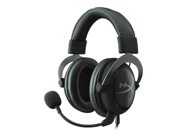 HyperX Cloud II - Headset - full storlek - kablar - metallgrå i gruppen DATORER & KRINGUTRUSTNING / Gaming / Headset hos TP E-commerce Nordic AB (38-86113)