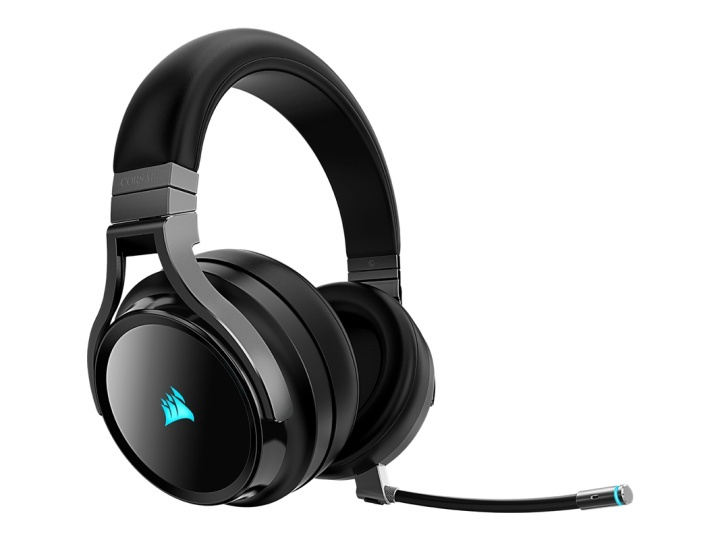 CORSAIR Gaming VIRTUOSO RGB - Headset - trådlöst - full storlek - svart i gruppen DATORER & KRINGUTRUSTNING / Gaming / Headset hos TP E-commerce Nordic AB (38-86117)