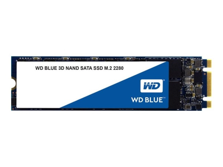 WD Blue 3D NAND SATA SSD SSD WDS500G2B0B 500GB M.2 SATA-600 i gruppen DATORER & KRINGUTRUSTNING / Datorkomponenter / Hårddiskar / SSD hos TP E-commerce Nordic AB (38-86141)
