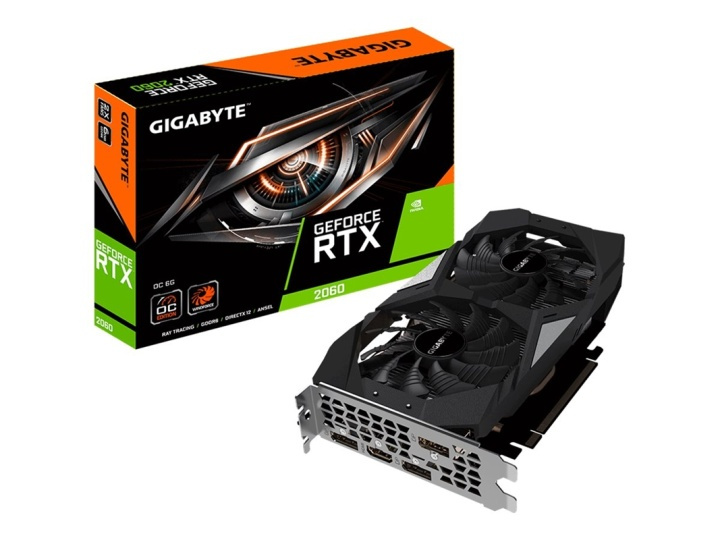 Gigabyte GeForce RTX 2060 OC 6G - Grafikkort - 6 GB i gruppen DATORER & KRINGUTRUSTNING / Datorkomponenter / Grafikkort hos TP E-commerce Nordic AB (38-86163)