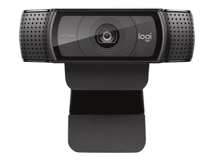 Logitech HD Pro Webcam C920 1920 x 1080 webbkamera i gruppen DATORER & KRINGUTRUSTNING / Datortillbehör / Webbkameror hos TP E-commerce Nordic AB (38-86192)