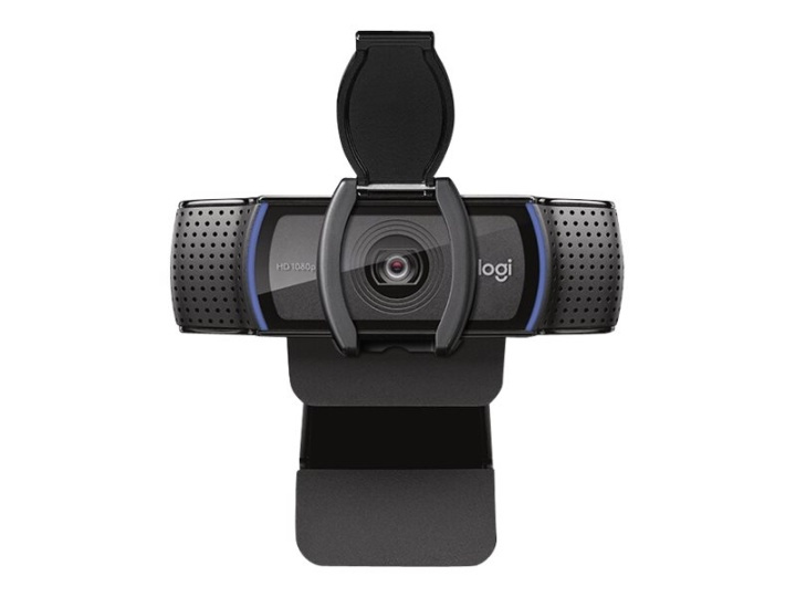 Logitech HD Pro Webcam C920S 1920 x 1080 webbkamera i gruppen DATORER & KRINGUTRUSTNING / Datortillbehör / Webbkameror hos TP E-commerce Nordic AB (38-86198)