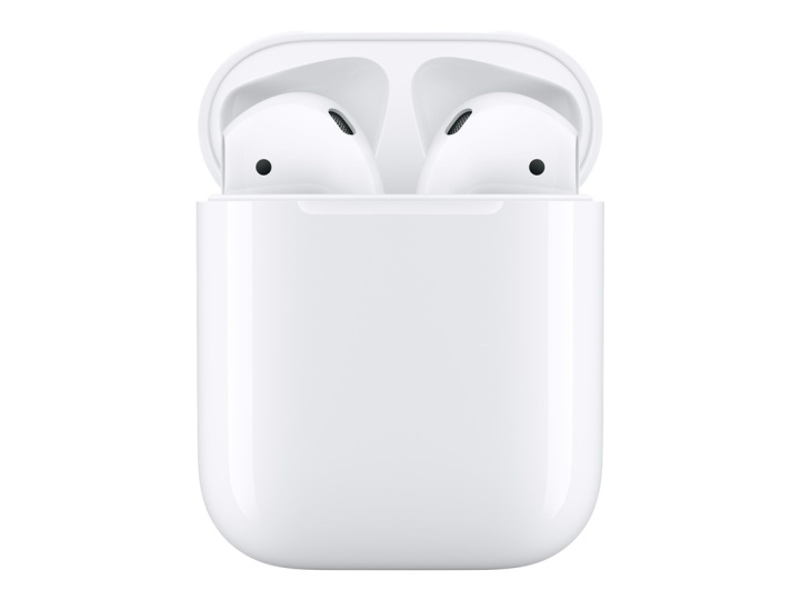 Apple AirPods (2nd Generation) med laddningsetui i gruppen HEMELEKTRONIK / Ljud & Bild / Hörlurar & Tillbehör / Hörlurar hos TP E-commerce Nordic AB (38-86203)