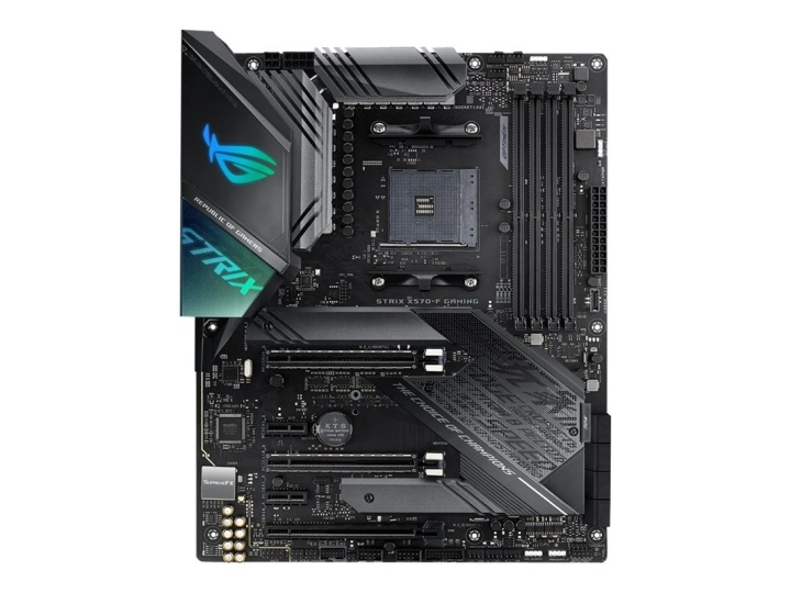 ASUS ROG Strix X570-F Gaming ATX AM4 AMD X570 i gruppen DATORER & KRINGUTRUSTNING / Datorkomponenter / Moderkort hos TP E-commerce Nordic AB (38-86219)