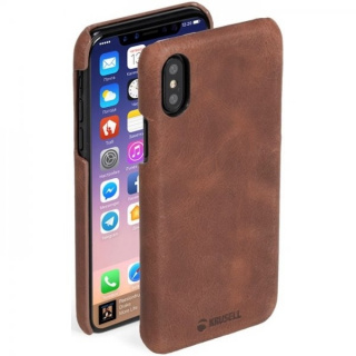 Krusell Sunne till iPhone X/Xs, Cognac
