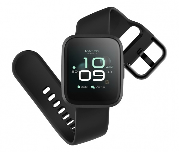 Forever ForeVigo2 SW-310 Smartwatch, Svart i gruppen SPORT, FRITID & HOBBY / Smartwatch & Aktivitetsarmband / Smartwatches hos TP E-commerce Nordic AB (38-86483)