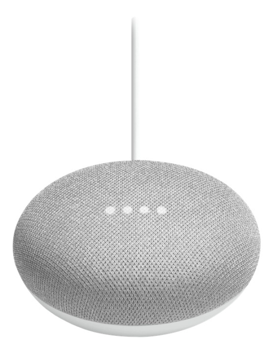 Google Home Mini - Chalk (EU) i gruppen HEMELEKTRONIK / Ljud & Bild / Högtalare & Tillbehör / Bluetooth-högtalare / Bärbara högtalare hos Teknikproffset Nordic AB (38-86661)