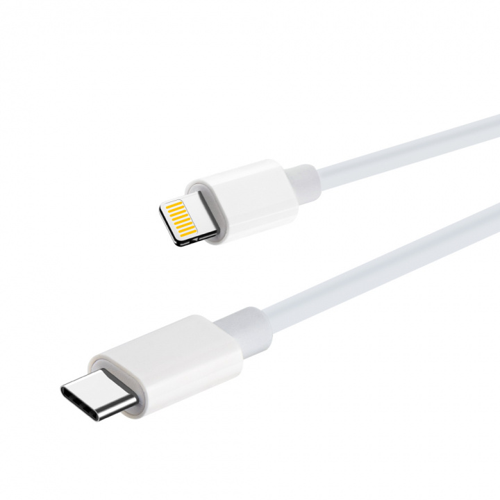 Maxlife MXUC-05 Power Direct USB-C till Lightningkabel 2,0 m 20W, Vit i gruppen SMARTPHONE & SURFPLATTOR / Laddare & Kablar / Kablar / Kablar Typ C hos TP E-commerce Nordic AB (38-86697)