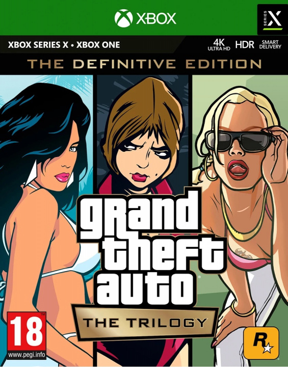 Grand Theft Auto Trilogy - The Definitive Edition för Xbox i gruppen HEMELEKTRONIK / Spelkonsoler & Tillbehör / Xbox One / Spel hos TP E-commerce Nordic AB (38-86743)