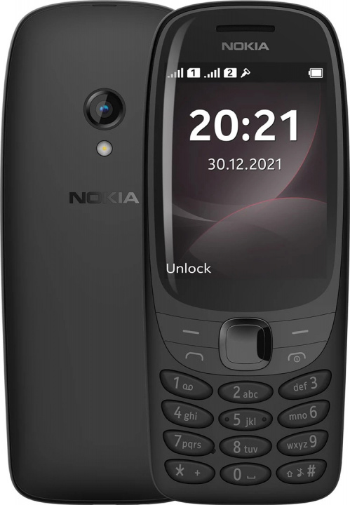 Nokia 6310 DS, Svart i gruppen SMARTPHONE & SURFPLATTOR / Mobiltelefoner & smartphones hos TP E-commerce Nordic AB (38-86748)