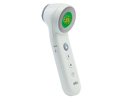 Braun BNT400 3-i-1 Beröringsfri termometer, Vit i gruppen SKÖNHET & HÄLSA / Hälsovård / Febertermometrar hos TP E-commerce Nordic AB (38-86837)